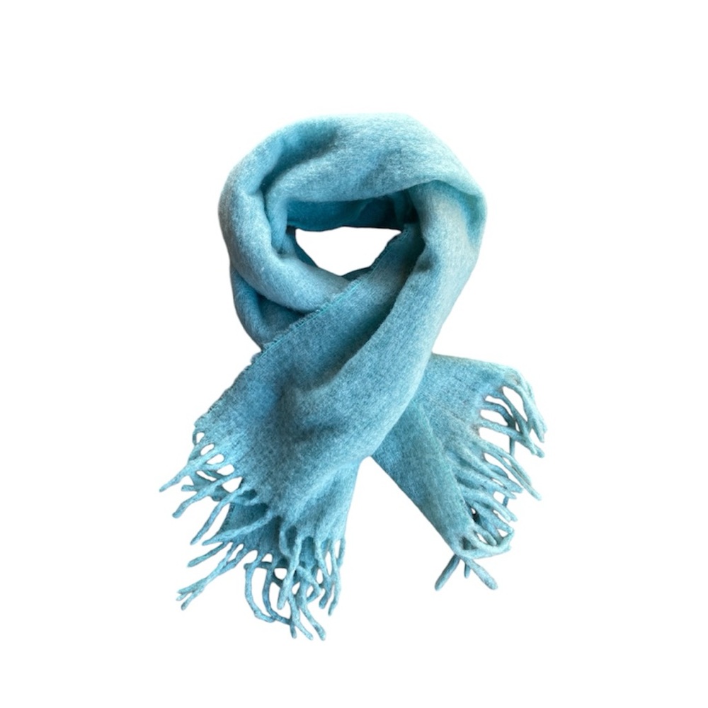 J. Crew Light Blue Scarf